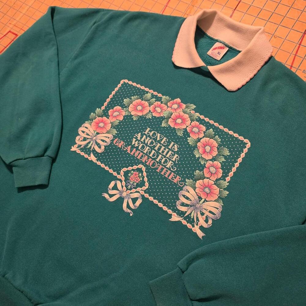 Vintage 90s jerzees russell grandma